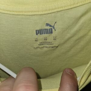 Puma Yellow T-Shirt